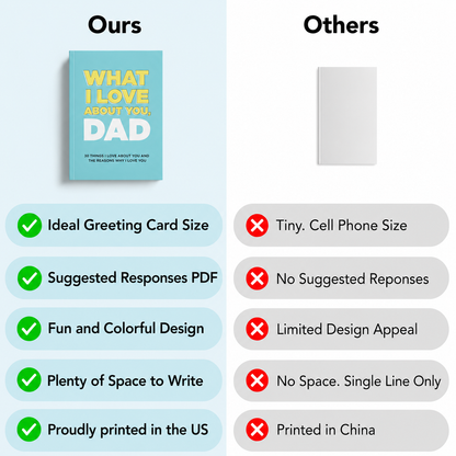 What I Love About You, Dad.
