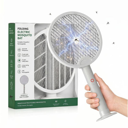 2-in-1 Foldable Electric Fly Swatter