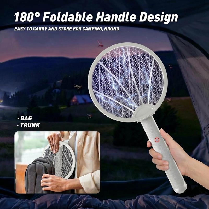 2-in-1 Foldable Electric Fly Swatter