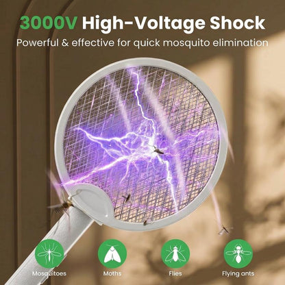 2-in-1 Foldable Electric Fly Swatter