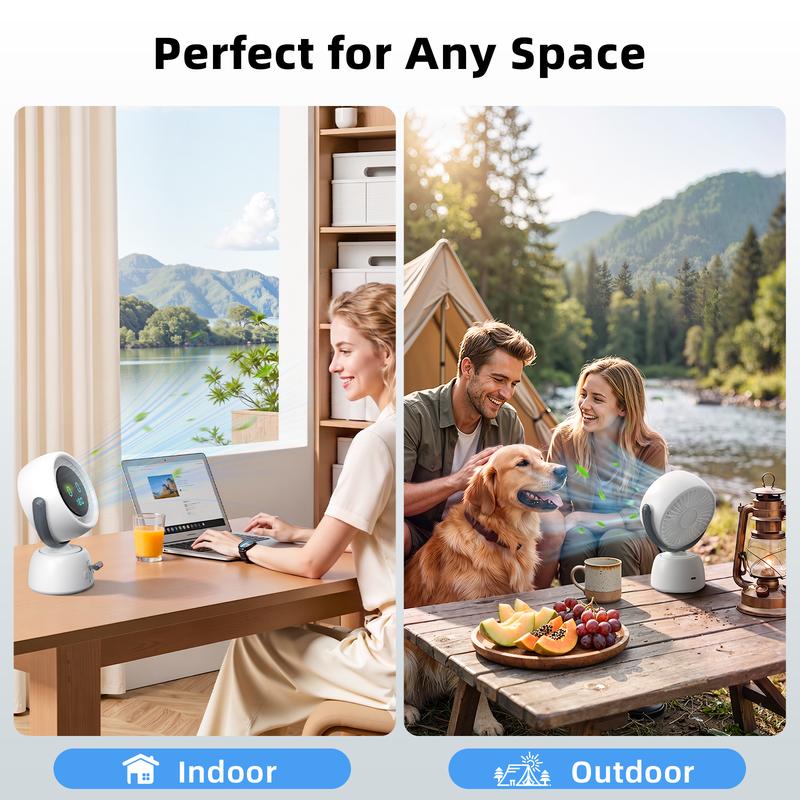 Desk Fan with AI Smart Tracking