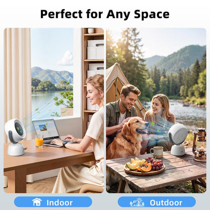 Desk Fan with AI Smart Tracking
