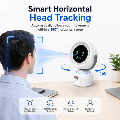 Desk Fan with AI Smart Tracking